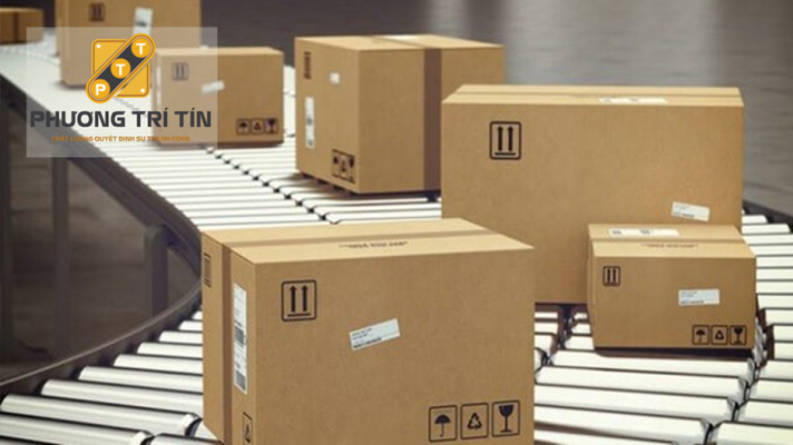 băng chuyền phân loại hàng hóa