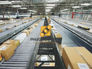 hệ thống băng tải đóng gói