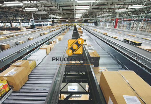 sản xuất băng chuyền công nghiệp