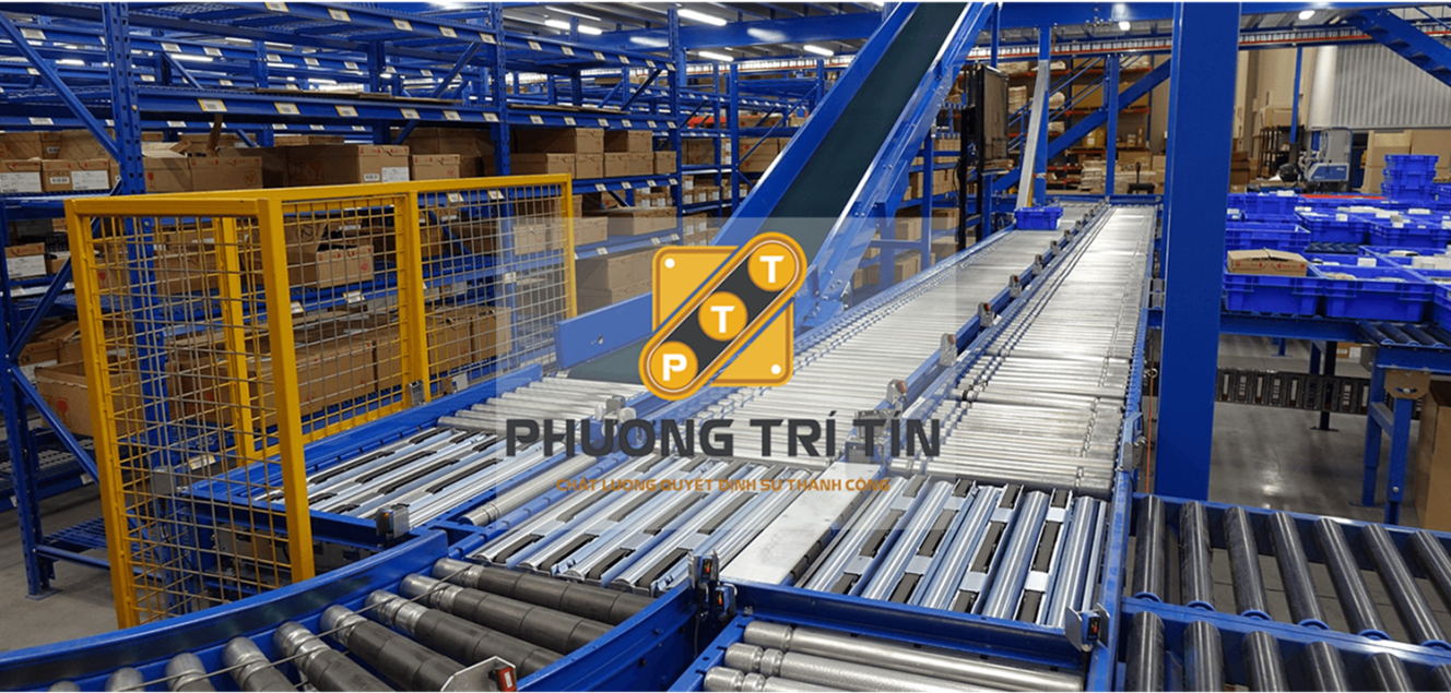 dây chuyền băng tải con lăn