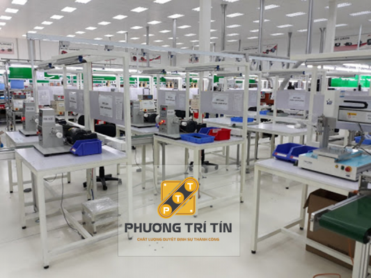 băng chuyền công ty may