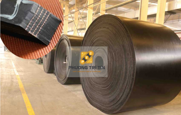 băng tải cao su bố vải