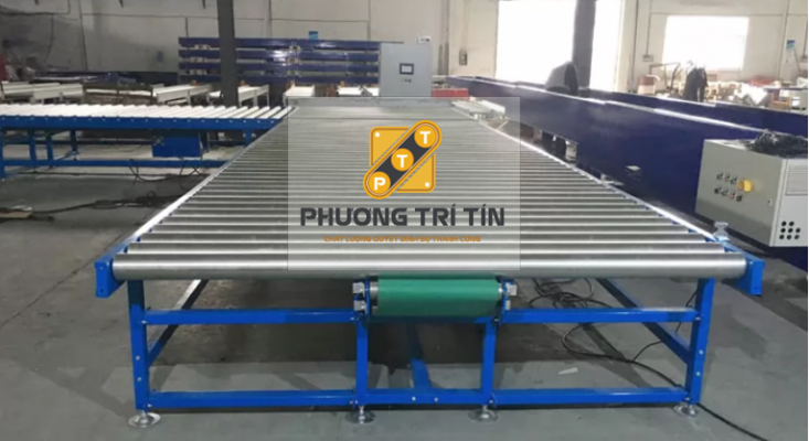 băng tải con lăn inox