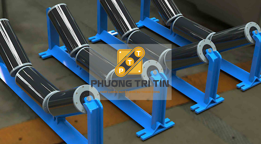 con lăn chống lệch băng tải