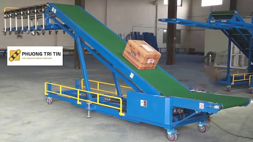 thiết kế băng tải nâng hạ