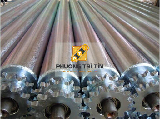 con lăn băng tải xích