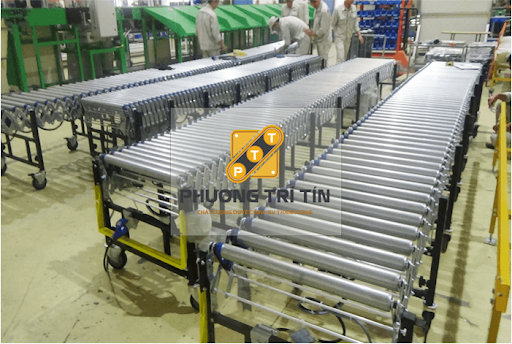 nơi bán băng tải con lăn