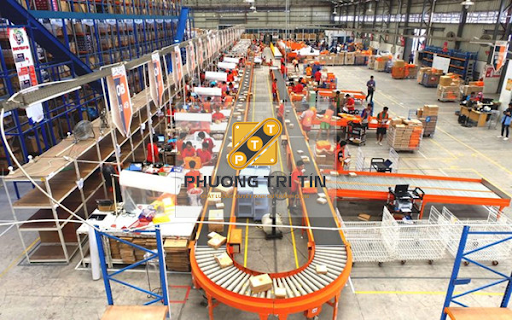  băng tải chuyền hàng 