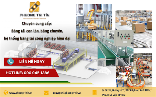 hệ thống băng tải trong công nghiệp 