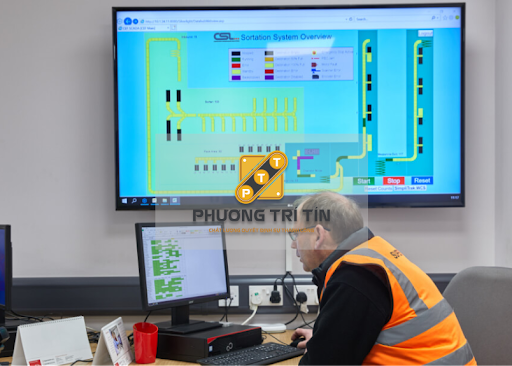 Hệ thống băng tải điều khiển