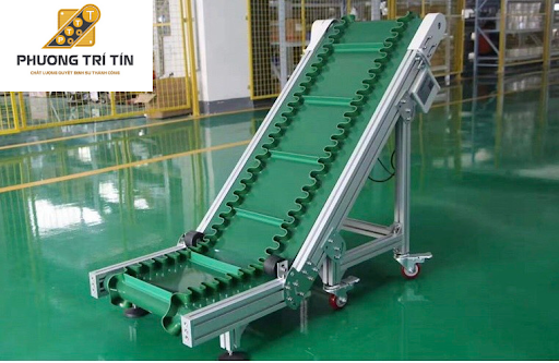 băng chuyền xiên 