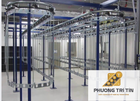 hệ thống băng tải treo hệ thống băng tải treo