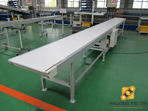 băng tải pvc trắng