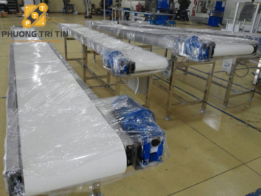 băng tải pvc trắng