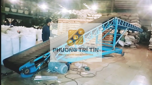 Băng tải gạo 