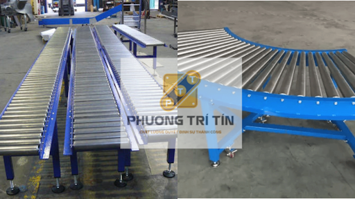 Hệ thống băng tải con lăn   