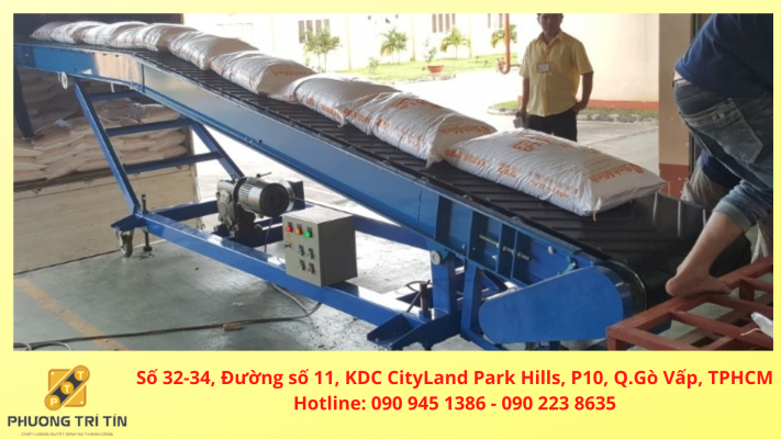 Băng tải lên công