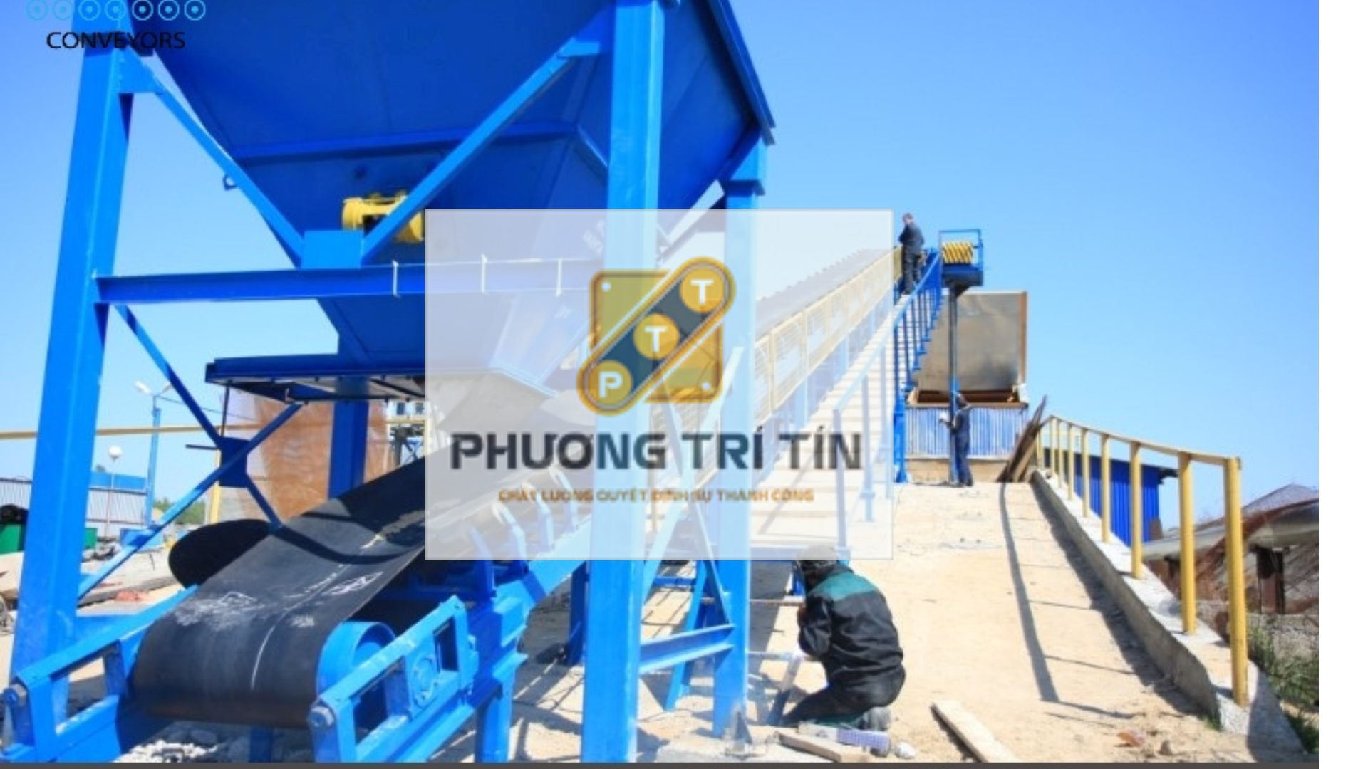 băng tải cao su lòng máng