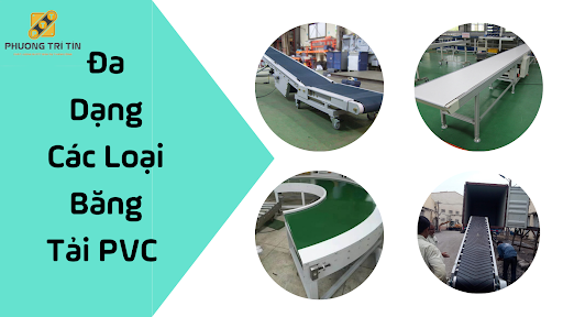 các loại băng tải pvc