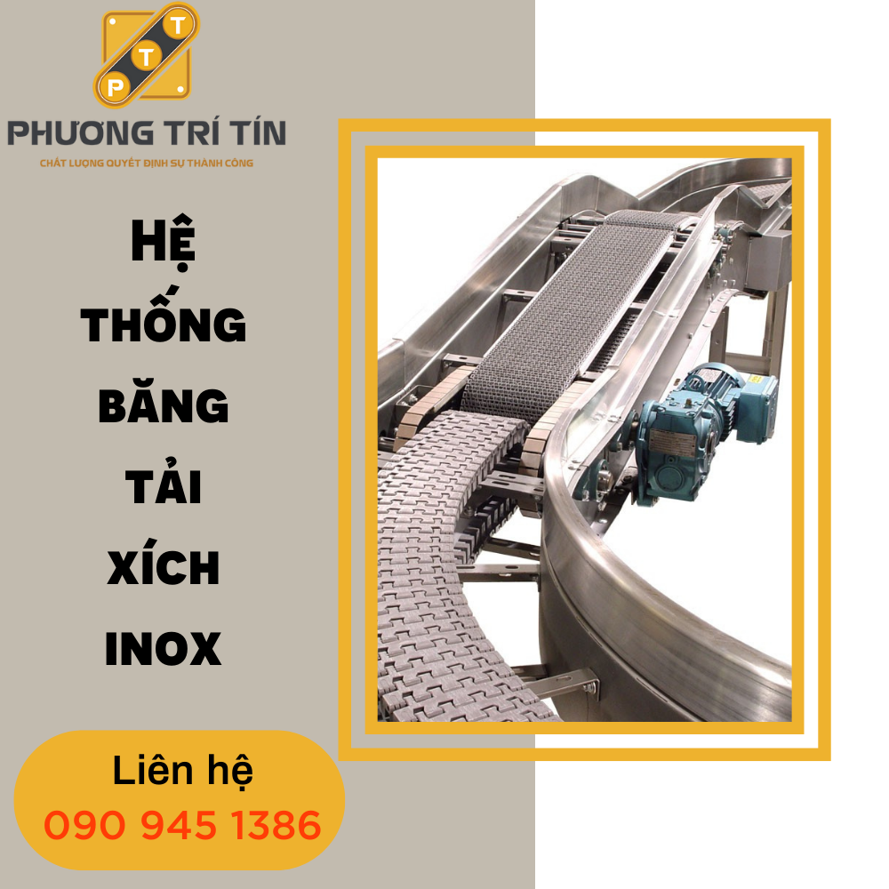 băng tải xích inox