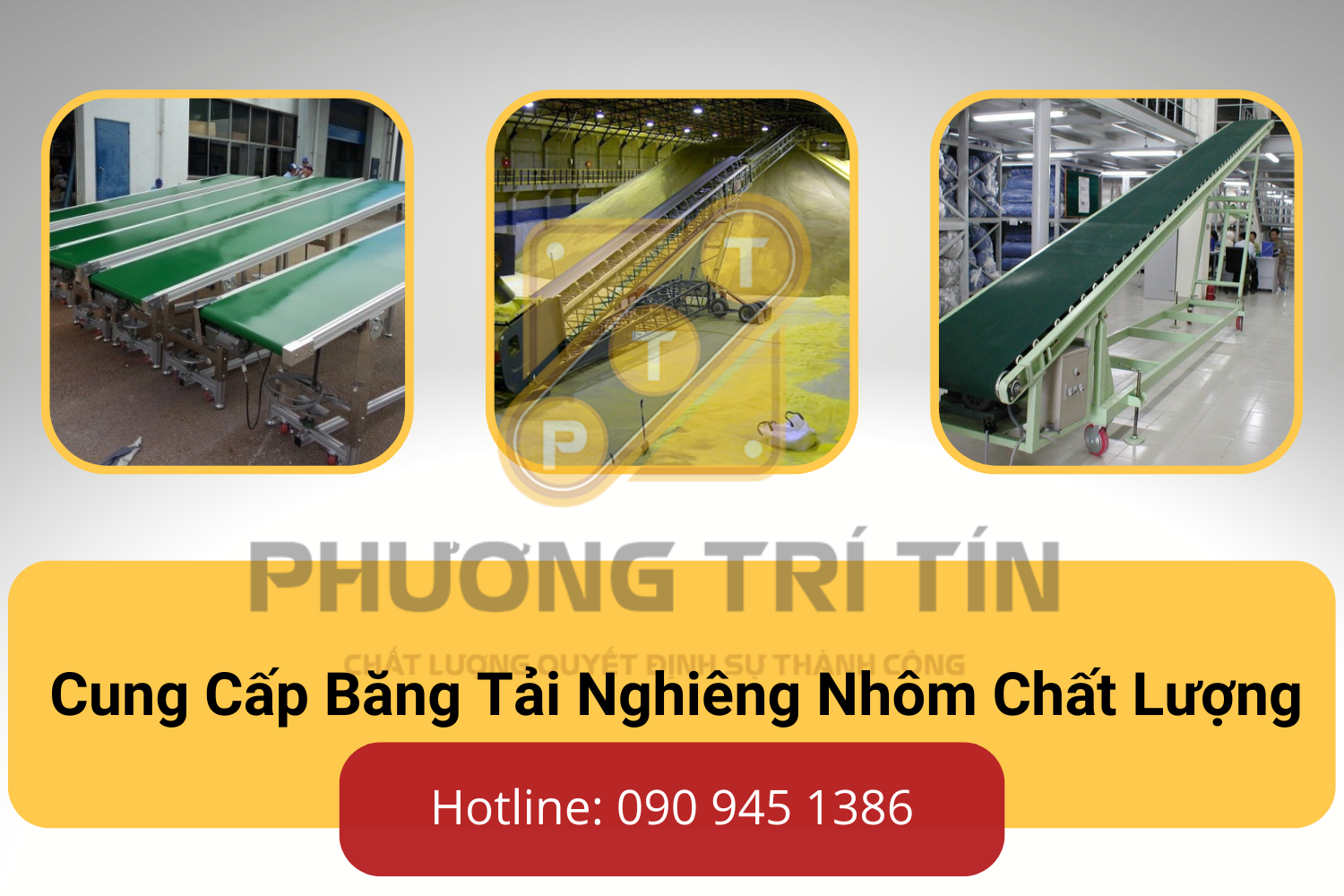 bảng giá băng tải nhôm nghiêng 