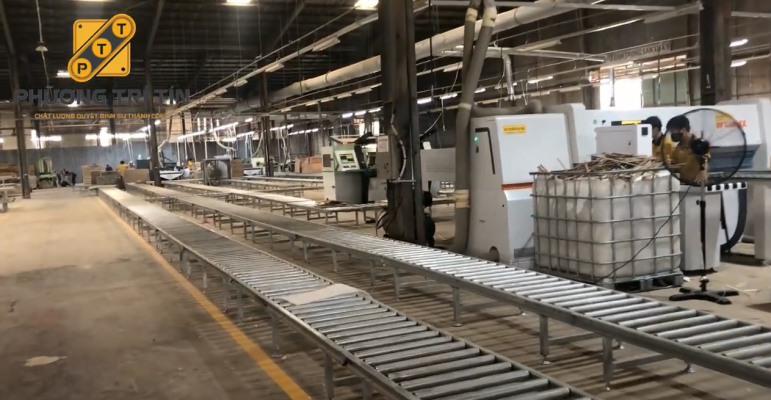 Hệ thống bàn con lăn