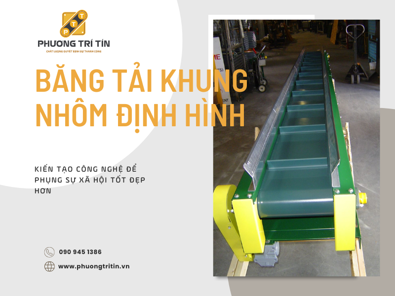 băng tải khung nhôm định hình