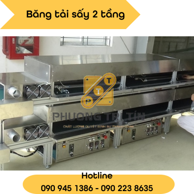 thiết bị sấy băng tải
