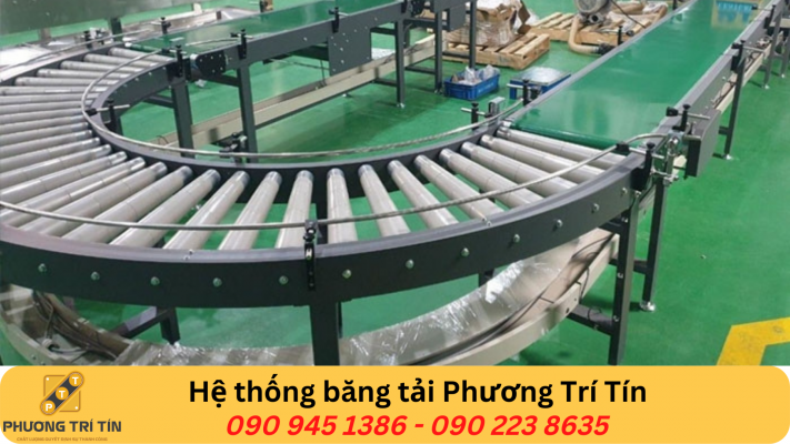 băng tải cong