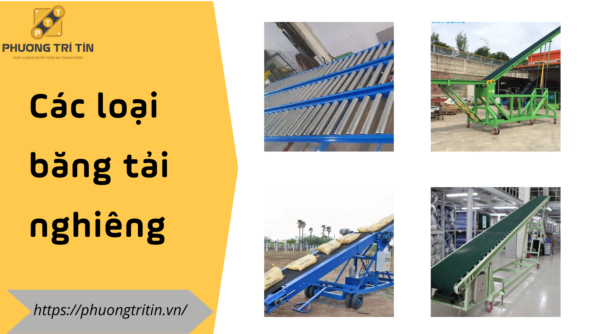 Băng tải nghiêng